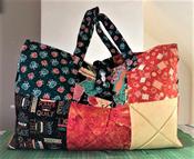 Carry all bag kit, an easy square bag pre- cut