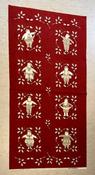 Snowbound, Christmas panel with contemporary snowman image