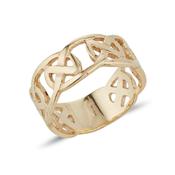 Celtic Circle of Life Ring in Yellow Gold