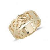 Celtic ring in 9ct gold boxed Celtic image