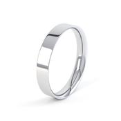 Wedding Ring Easy Fit 2mm in 18ct White Gold
