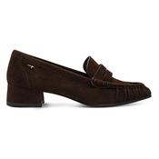 Tamaris Ladies Block Heeled Loafers - 24319 - Brown image