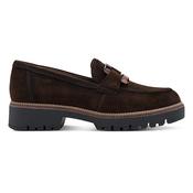 Tamaris Ladies  Loafers - 24722-43 - Brown Suede image