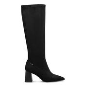 Tamaris Block Heeled Knee Boots- 25528-47 - Black image