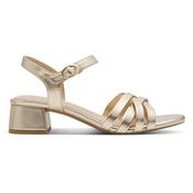 Jana Ladies Block Heel Sandals - 28279-46 - Gold image