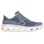 Skechers Ladies Slip-In Trainers - 180272 - Blue/Pink image
