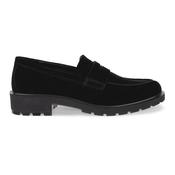 Ecco Ladies Loafers - 231333 - Black Suede image