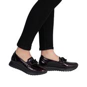 Rieker Ladies Loafers - 49051 - Burgundy image