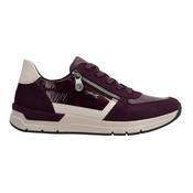 Rieker Ladies Trainers - 58902 - Burgundy image