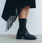 Vagabond Block Heeled Ankle Boots - Vega 6251 - Black image