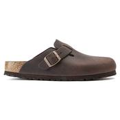 Birkenstock Ladies Oiled Leather Clogs- Boston - Habana