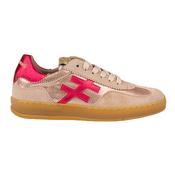 Another Trend Ladies Trainers - A032C1 E2 - Gold/Fuchsia image