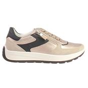 Ara Ladies Wide Fit Trainers - 25112-08 - Gold/Black image