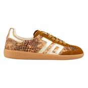 Back 70 Ladies Cloud Retro Trainer - Gold Snake