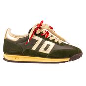 Back70 Ladies Jogger Retro Trainer - Forest