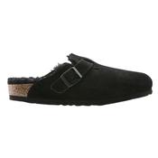 Birkenstock Ladies Clogs - Boston Shearling - Black
