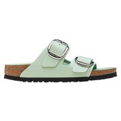 Birkenstock Ladies Sandals - Arizona Big Buckle - Surf Green Patent image