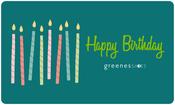 Greenes Shoes E-Gift Card Happy Birthday