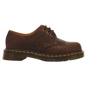 Dr Martens Ladies shoes - 1461 Emboss Floral- Dark Brown image