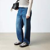 Dr. Marten Ladies Suede Mules - Zebzag - Cream/Black image