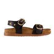 Drilleys Ladies Flat Sandals - Ninety Eight - Black image