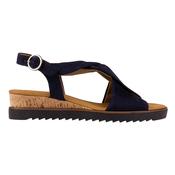 Gabor Ladies Low Wedge Sandals - 82.751.86 - Navy image