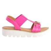 Heavenly Feet Wedge Sandals Lulu Fuchsia in Galway