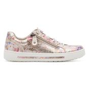 Jana Ladies Trainers - 23661-42 - Flower Multi image
