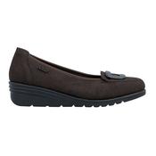 Rieker Ladies Wedge Pumps - L5362 - Brown Suede image