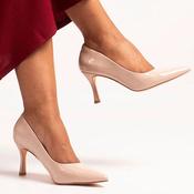 Lunar Dressy Heeled Pumps - Megan - Nude image
