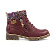 Lunar Waterproof Ankle Boots - Tabasco - Burgundy image