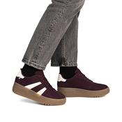 Rieker Ladies Platform Trainers - M7601 - Burgundy image