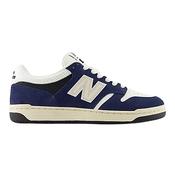New Balance Unisex Trainers - BB480PEN - Navy/White image