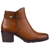 Patrizio Como Ladies Block Heeled  Ankle Boots - Simeri - Tan image