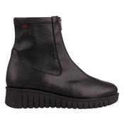 Pepes Ladies Wedge Ankle Boots - 21651 Sara - Black image