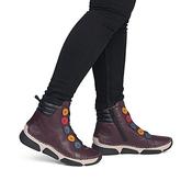 Rieker Ladies Ankle Boots - 45977 - Burgundy image