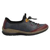 Rieker Casual Shoes - N3271-35 - Navy/Wine