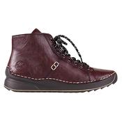 Rieker Ladies Ankle Boots - 71510 - Burgundy image