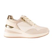 Tommy Bowe Ladies Wedge Trainers- Finn - Cream
