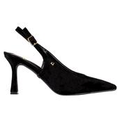 Una Healy Sling Back Heels -  Let The Mystery - Black Suede image