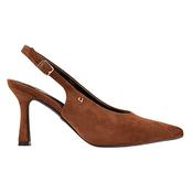 Una Healy Sling Back Heels -  Let The Mystery - Brown Suede image