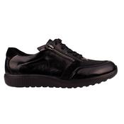 Waldlaufer Ladies Wide Fit Shoes - 815M01 - Black Patent image