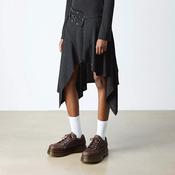 Dr Martens Ladies 5 Eye Platform Shoes - Buzz - Brown image