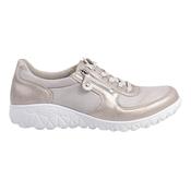 Waldlaufer Ladies  Wide Fit Shoes  - H89001 - Gold Taupe