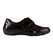 Waldlaufer Ladies Wide Fit  Walking Shoes - 496H31 - Black image