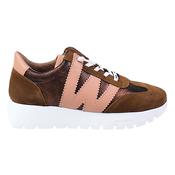 Wonders Ladies Racer Trainers - A-2476 - Cognac image