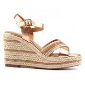 Lunar Ladies Wedge Sandals - Ella - Gold image