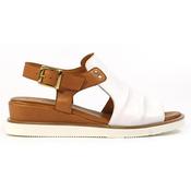 Lunar Ladies Wedge Sandals - Steffi - White image