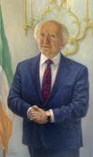 Michael D. Higgins. President Of Ireland 2011-2025.