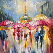 Umbrellas In Paris